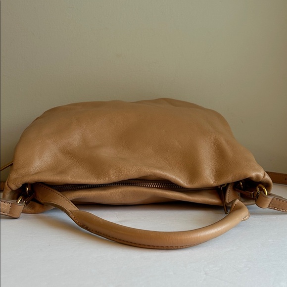 The Sak Collective Leather Camel Tan Hobo Crossbody Bag - Picture 5 of 13